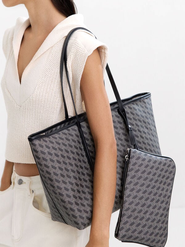 Printed shopper bag