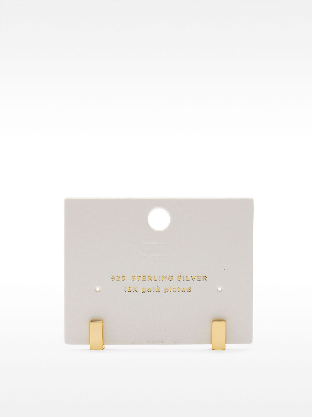 Square hoop earrings - 925 sterling silver