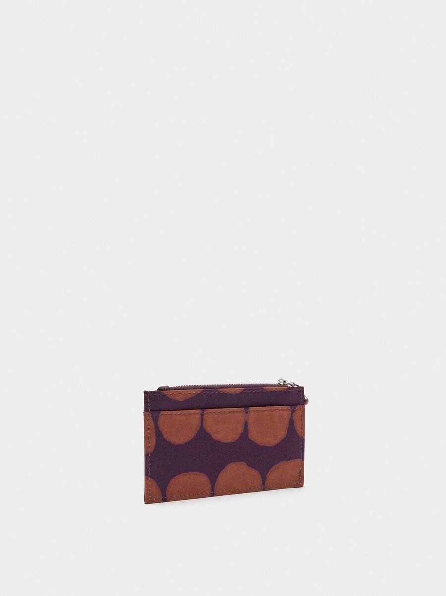 Basic printed nylon card holder