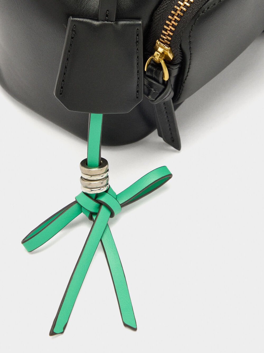 Mini backpack with pendant