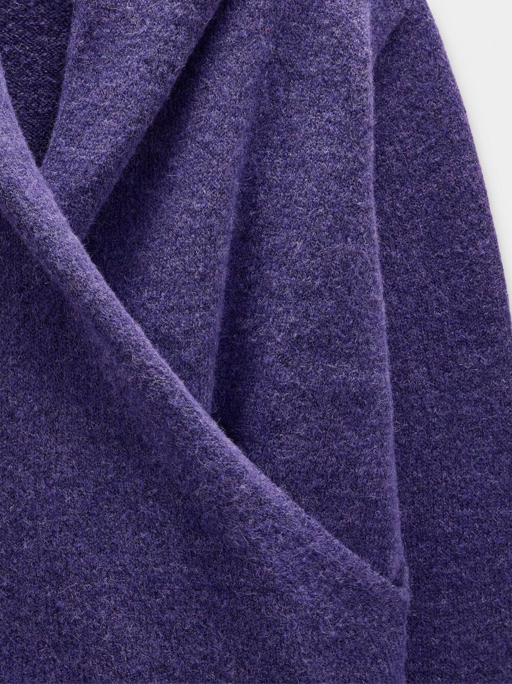 Jersey de punto cruzado