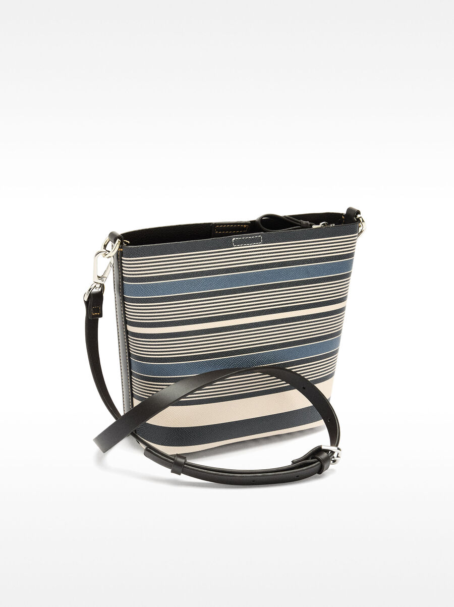 Bolso bandolera a rayas