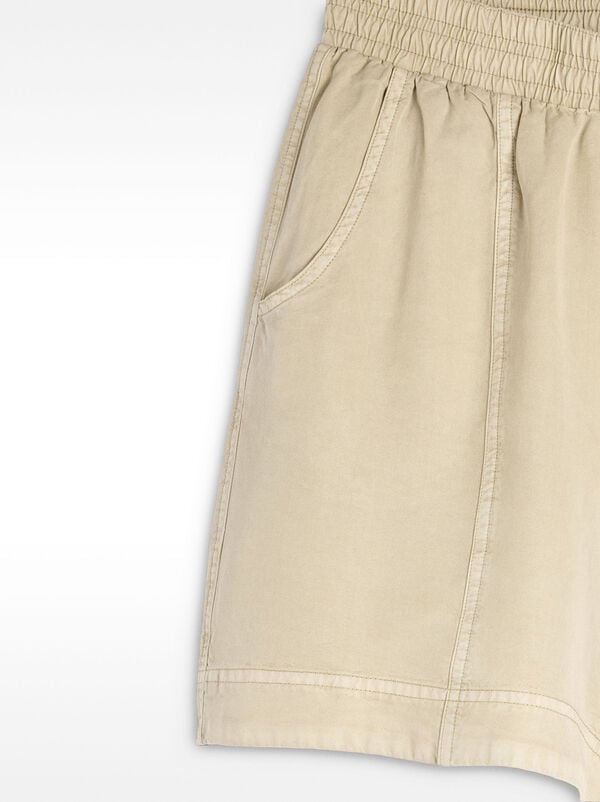 100% lyocell shorts