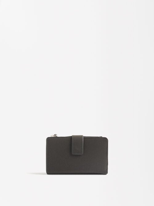 Velvety texture wallet
