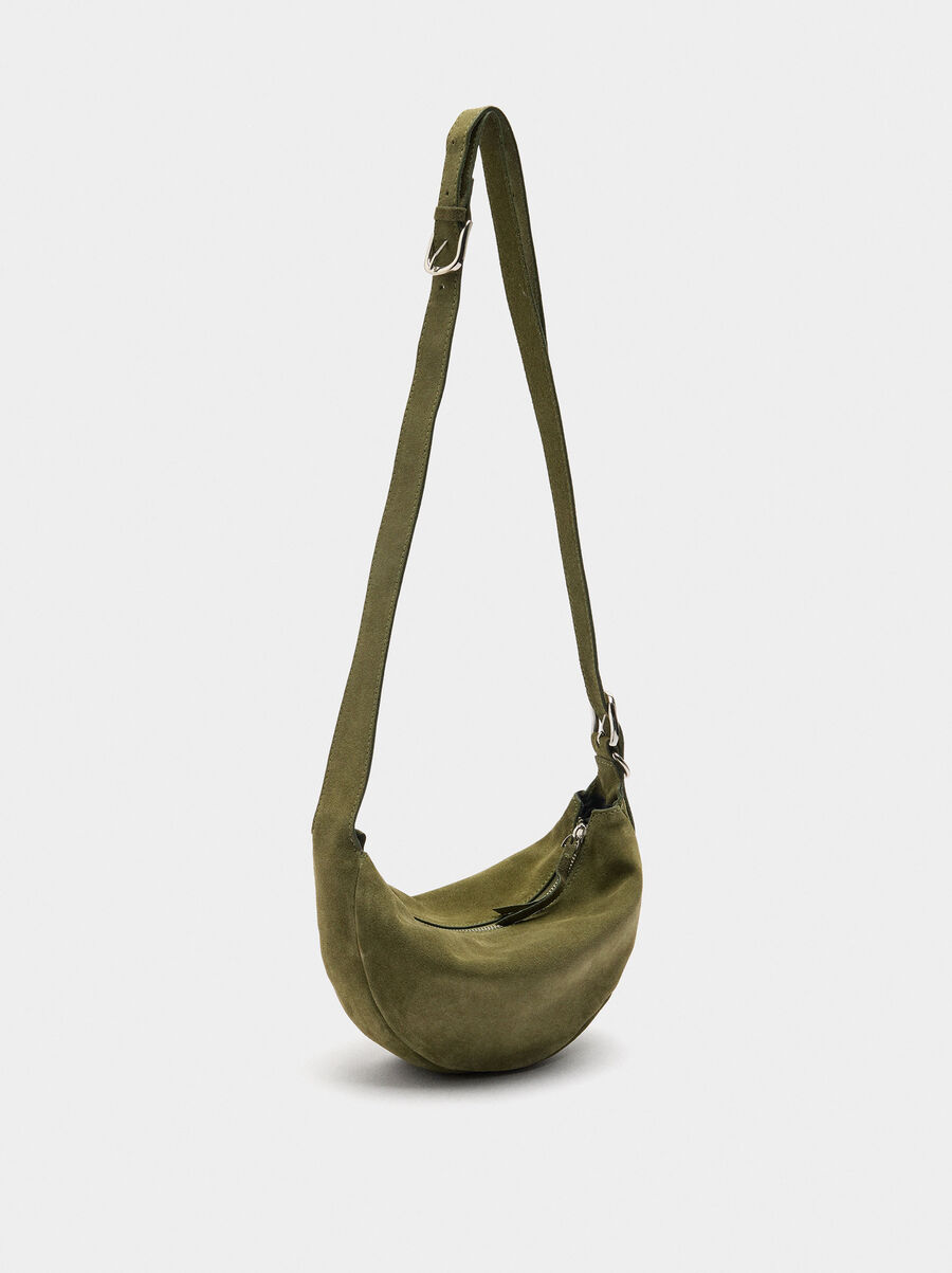 Bolso hobo de piel