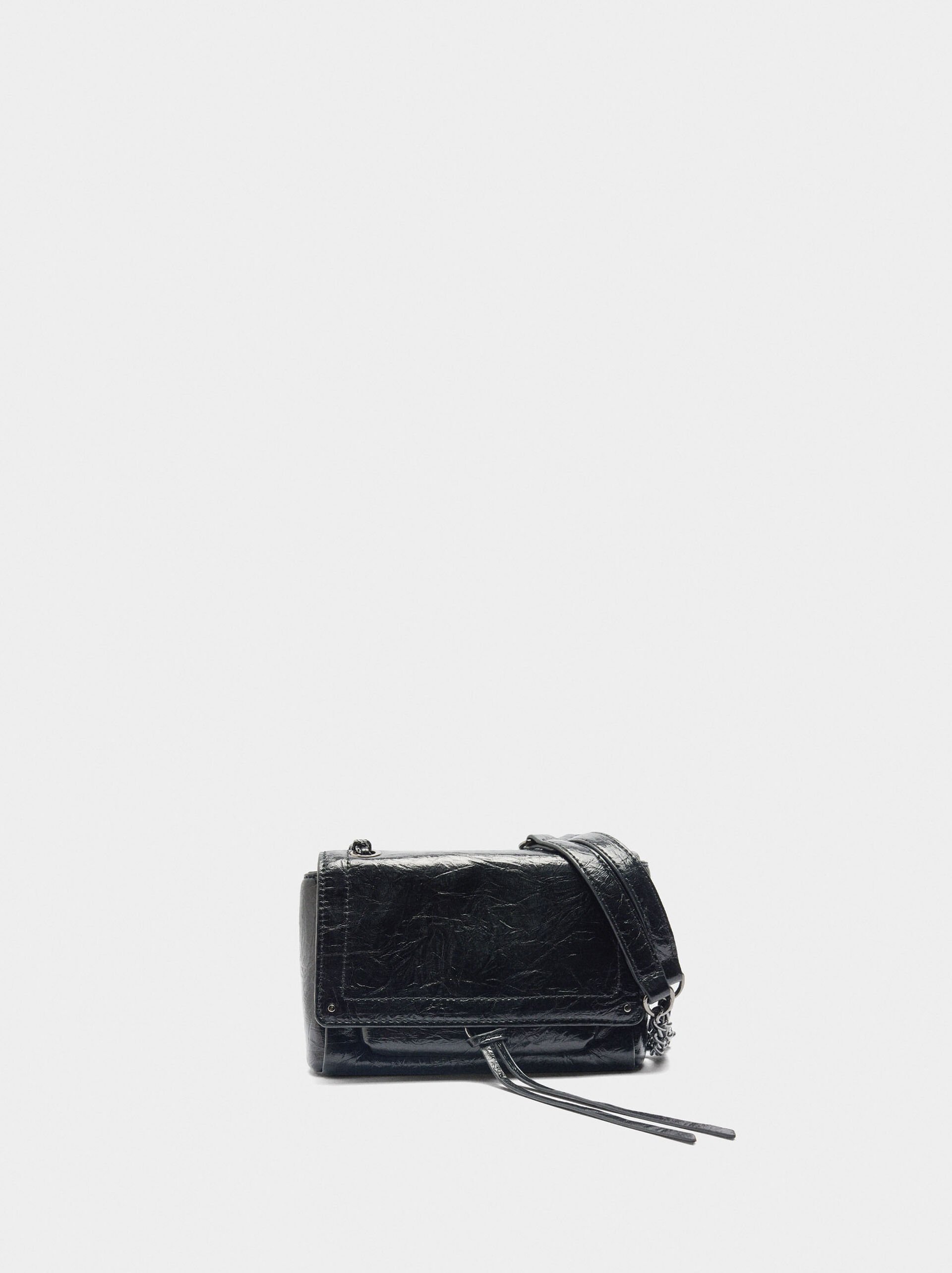 Shoulder bag with flap image number 0.0