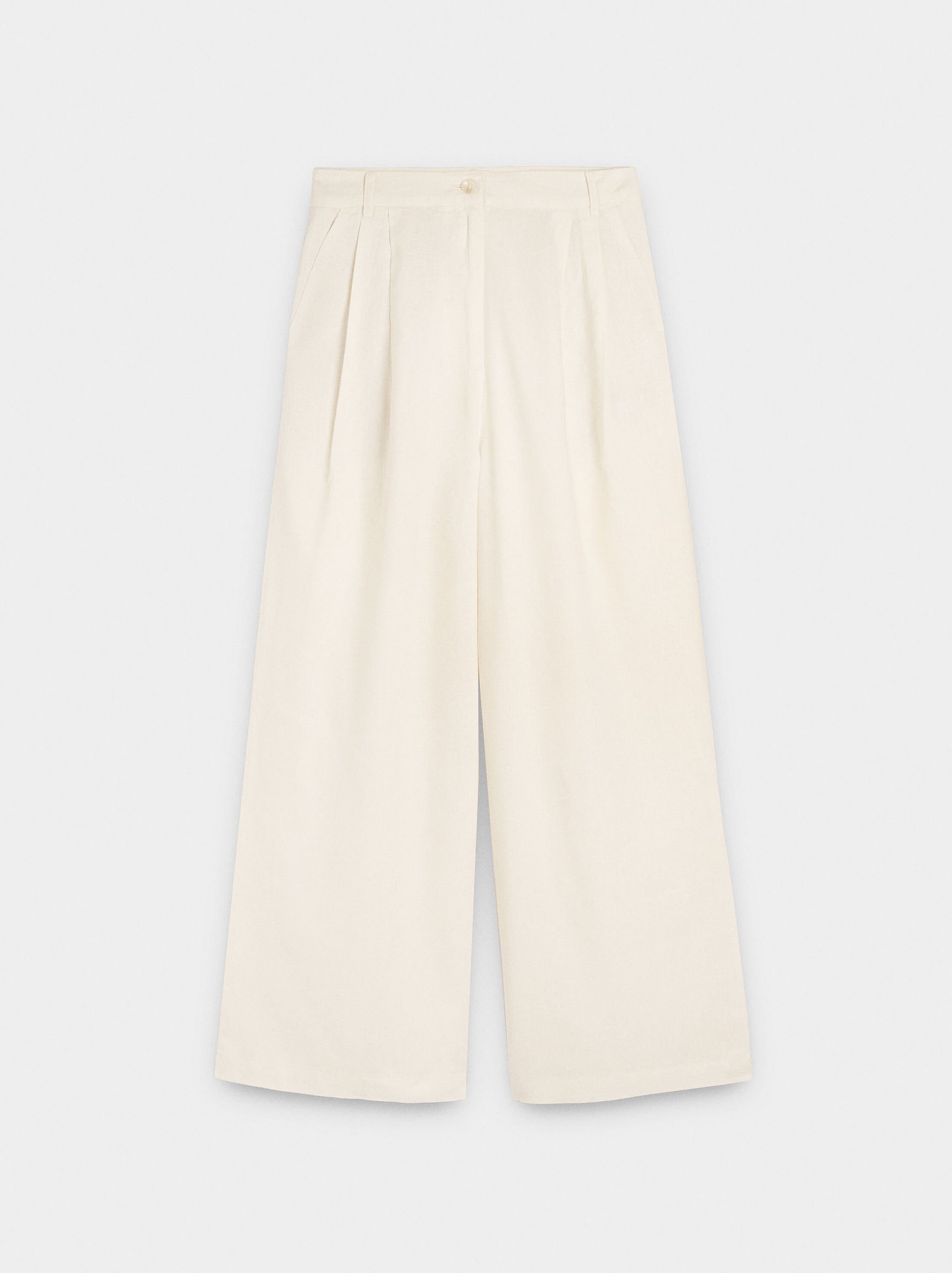 Pantalón con lino image number 4.0