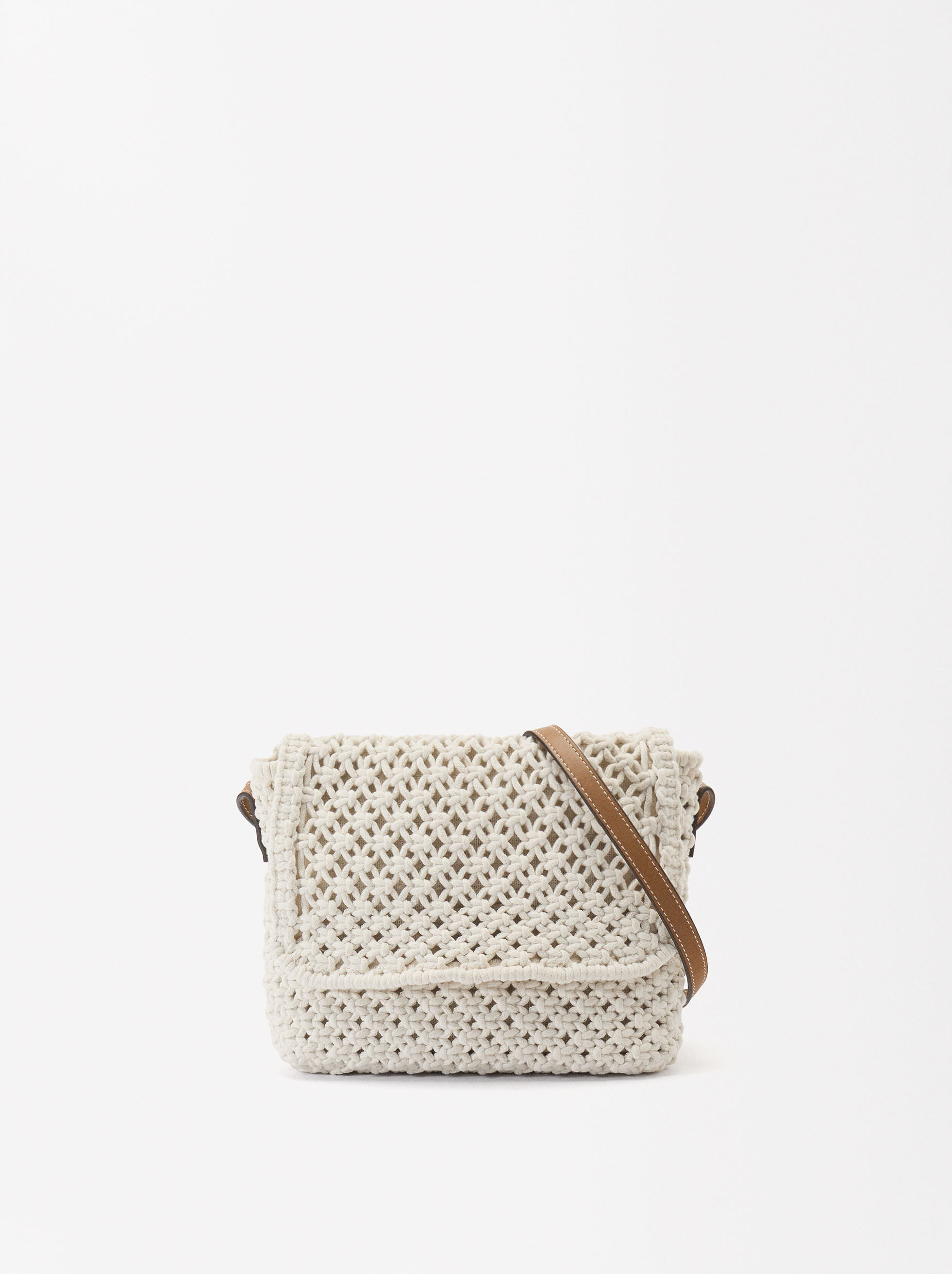 Macrame Crossbody Bag