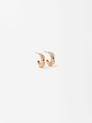 Small Shell Hoops image number 0.0