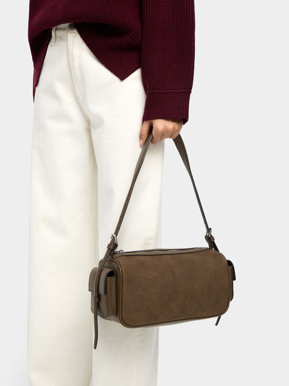 Rectangular shoulder bag