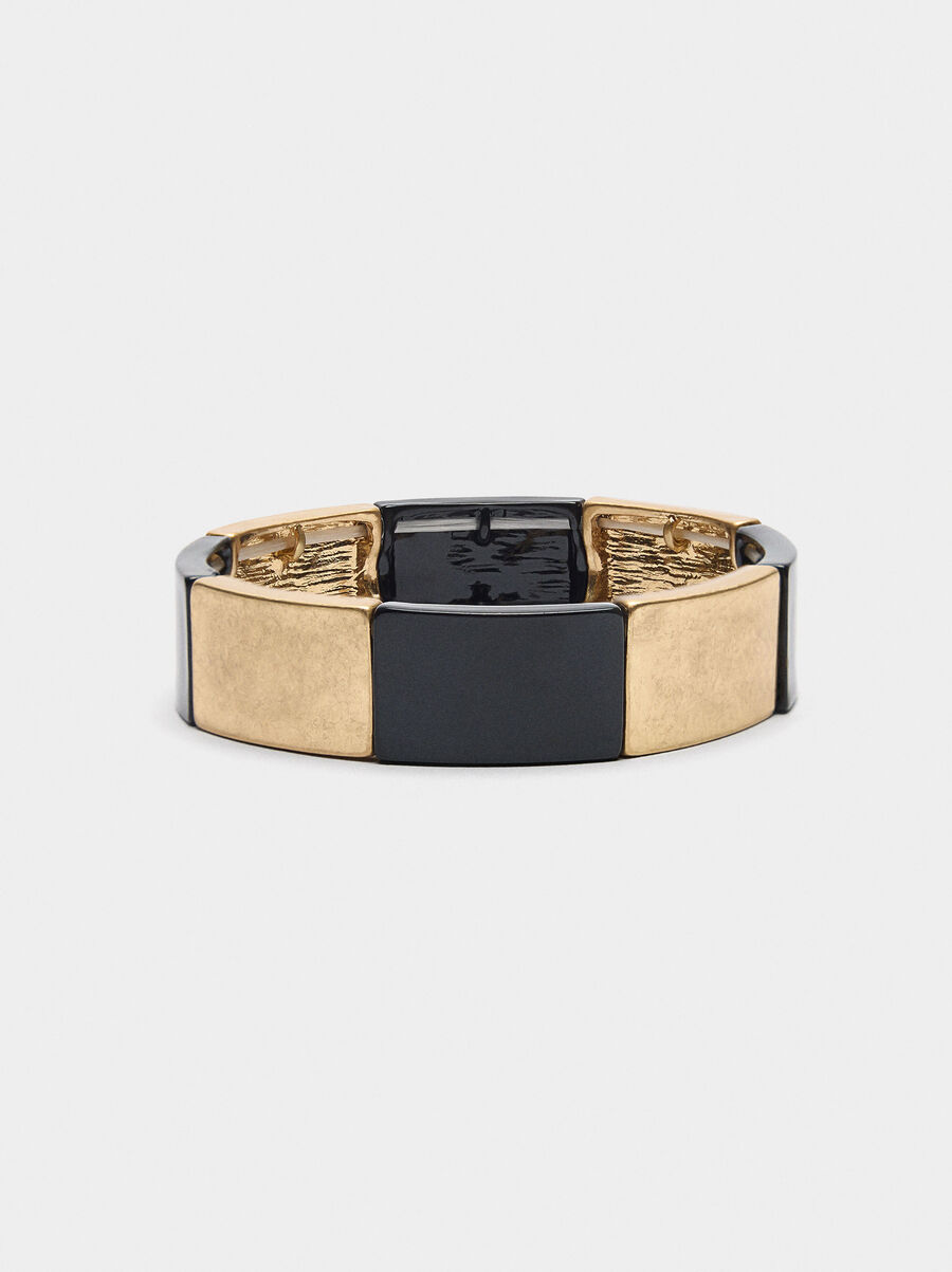 Pulsera elástica rectángulos