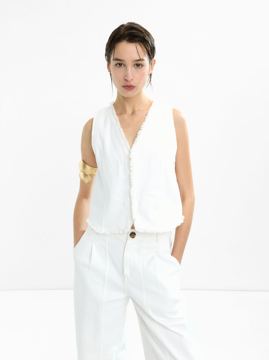 100% cotton vest