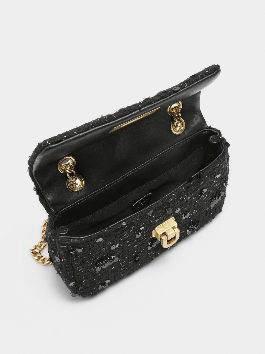 Bolso de fiesta tweed