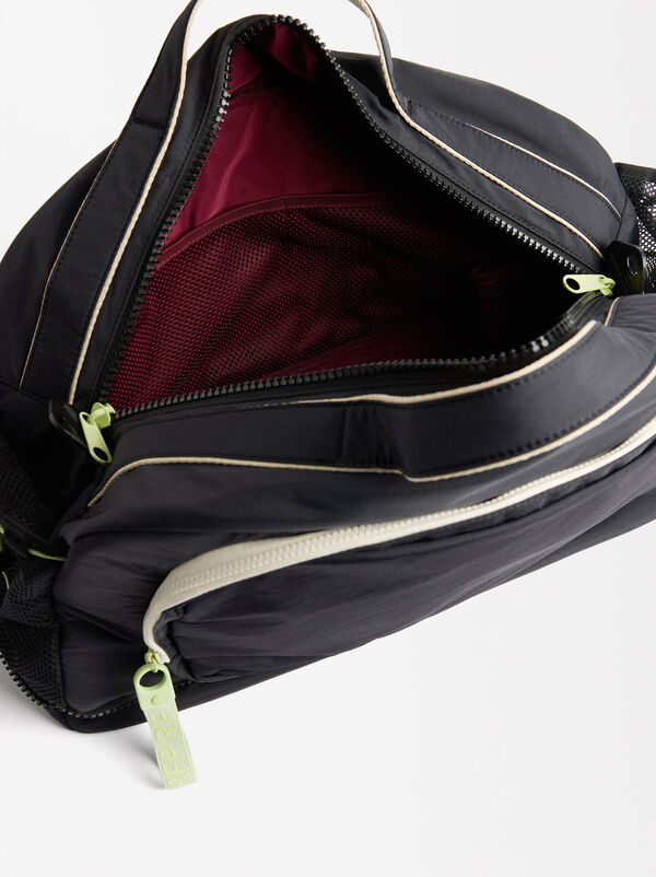 Nylon weekend bag