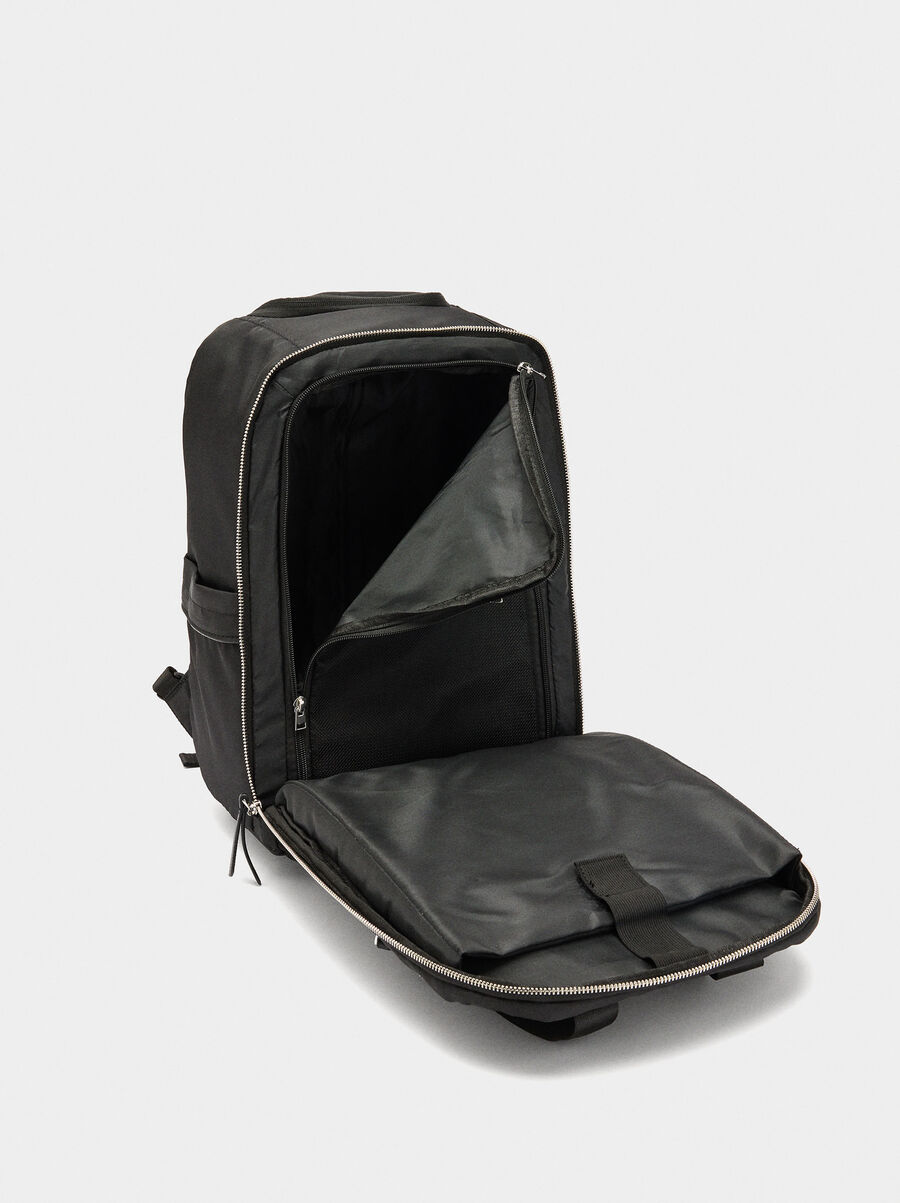 Mochila de nylon con ruedas