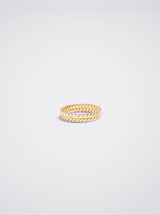 Golden Band Ring, Golden, hi-res