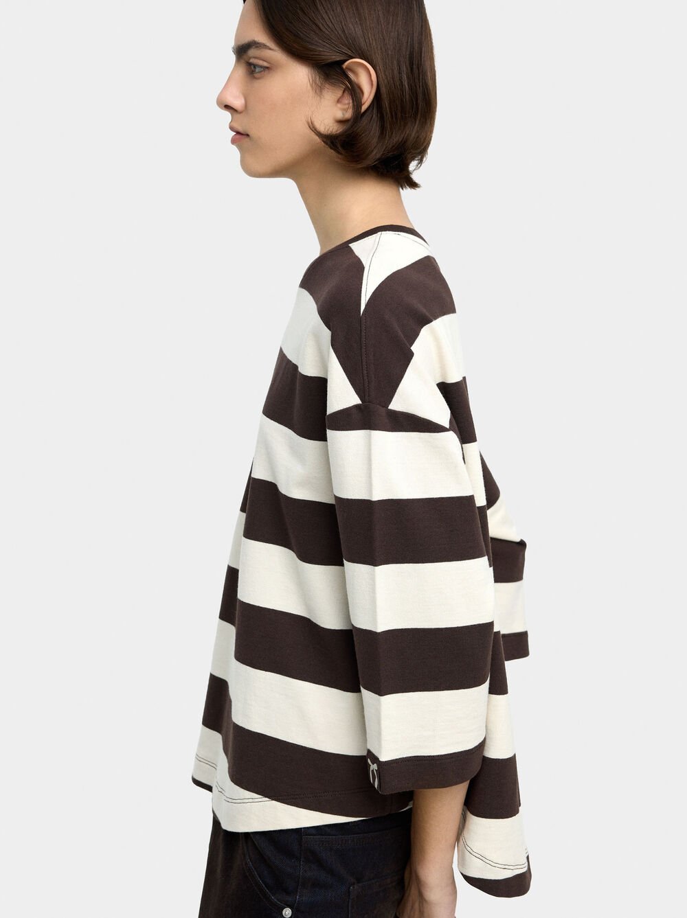 Striped T-shirt 100% cotton