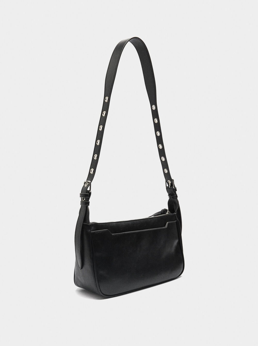 Shoulder bag with studded strap M