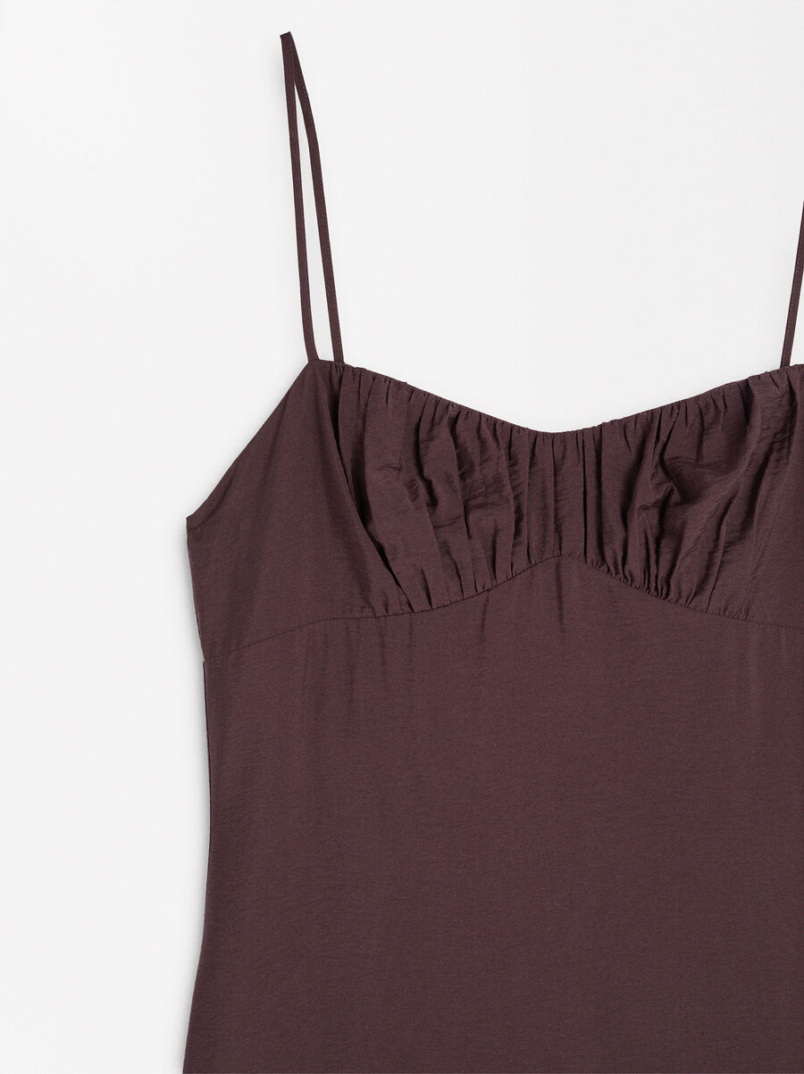 Long dress with straps