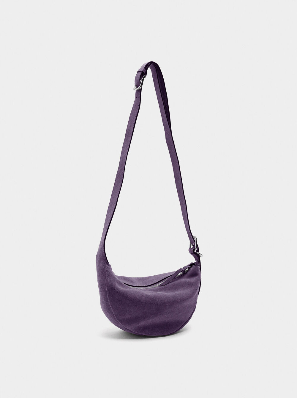 Leather hobo bag