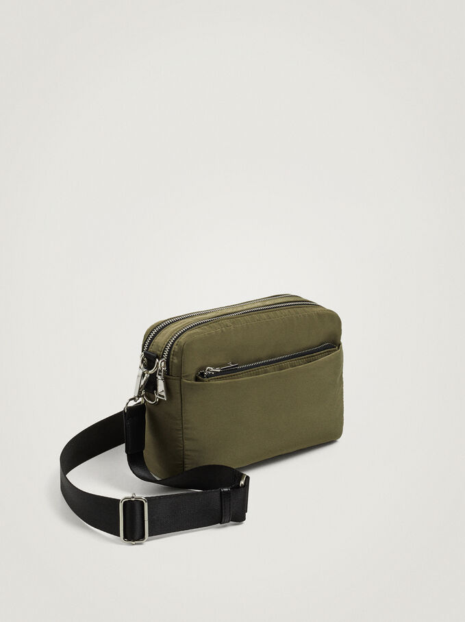 Nylon Crossbody Bag Black Woman Cross Bags