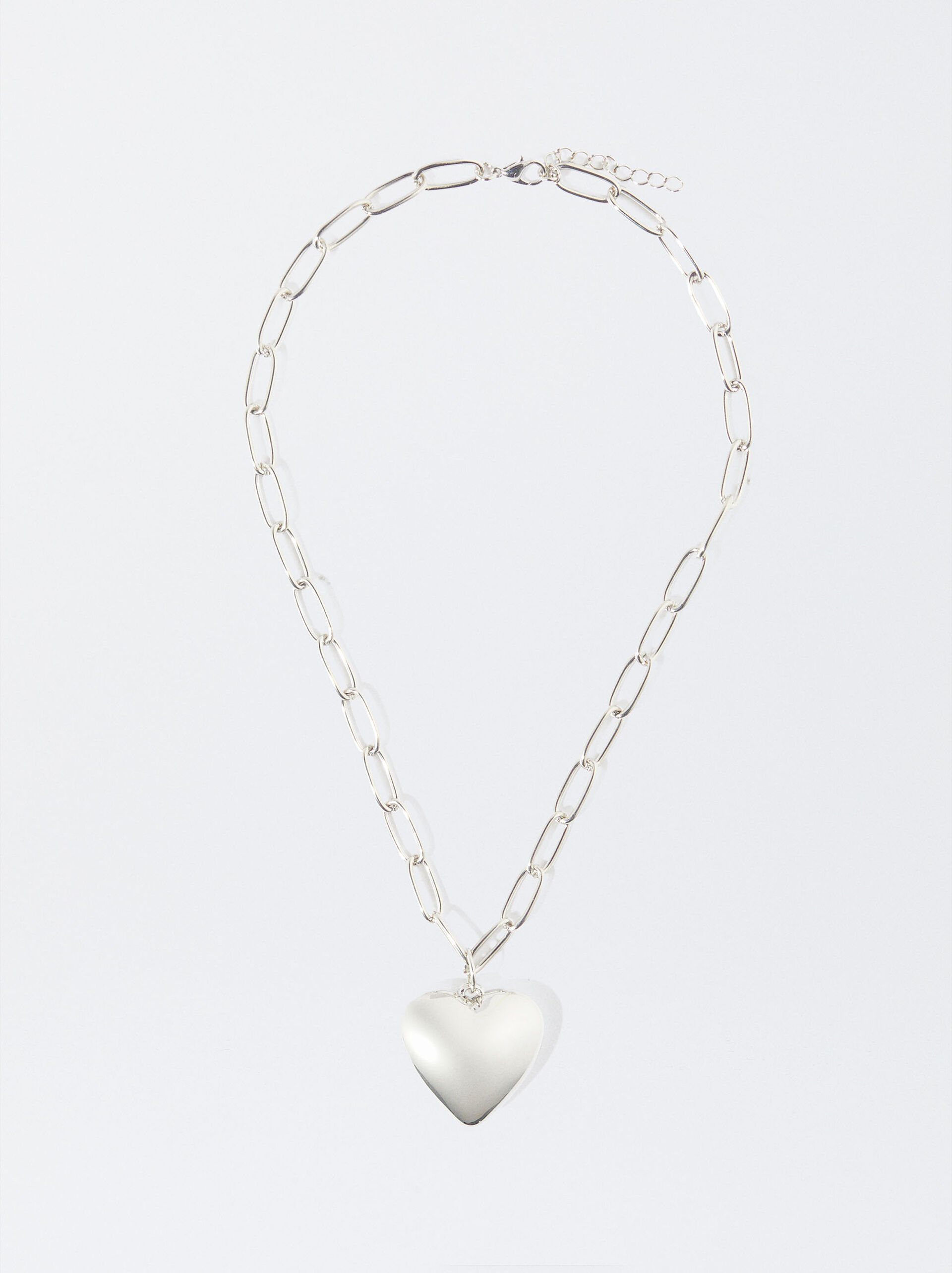 Collana In Argento Con Cuore image number 0.0