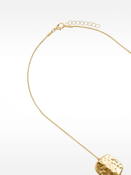Collar largo dorado