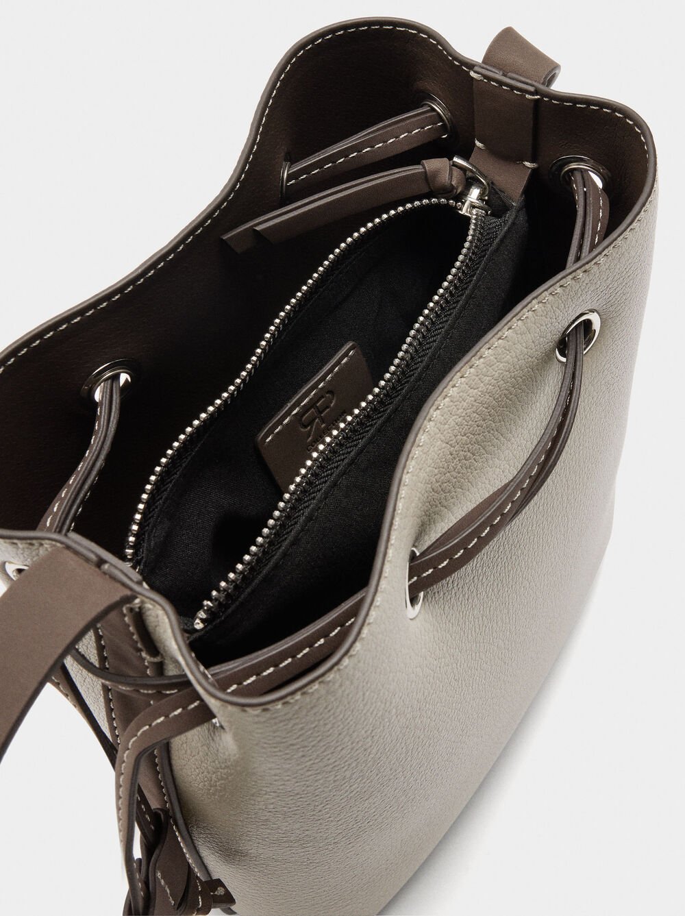 Crossbody bag with cord