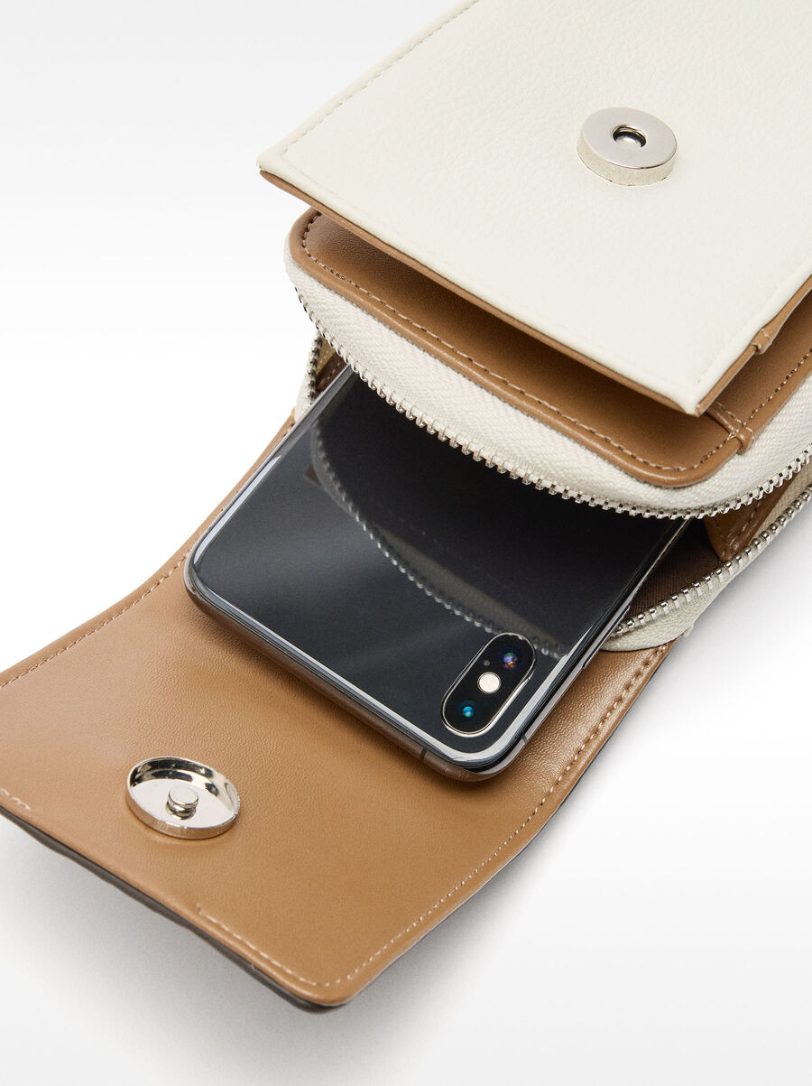 Colour block mobile phone case