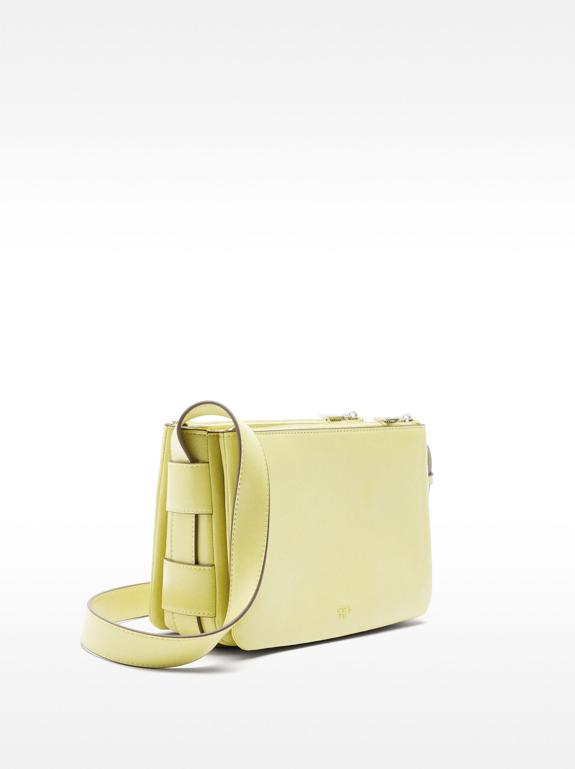 Bolso bandolera con bolsillos exteriores image number 3.0