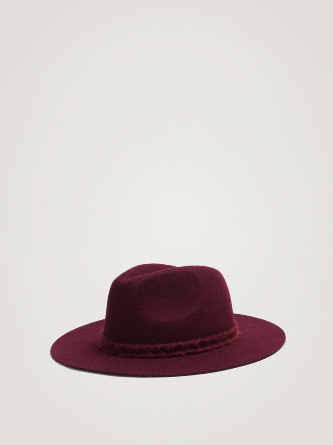 Woollen Hat, Bordeaux, hi-res