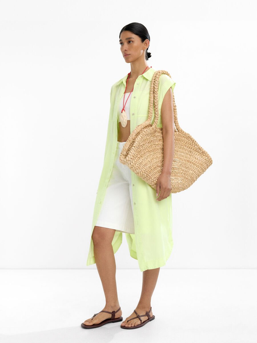 Midi-Kleid aus 100% Lyocell