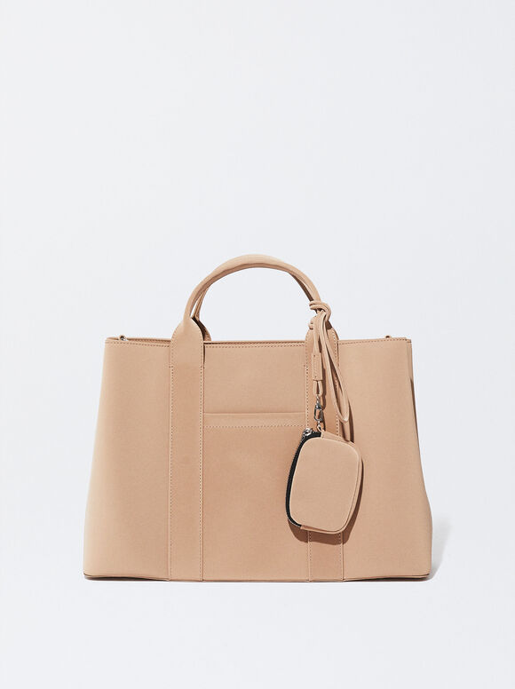 13'' Laptop Handbag, Brown, hi-res