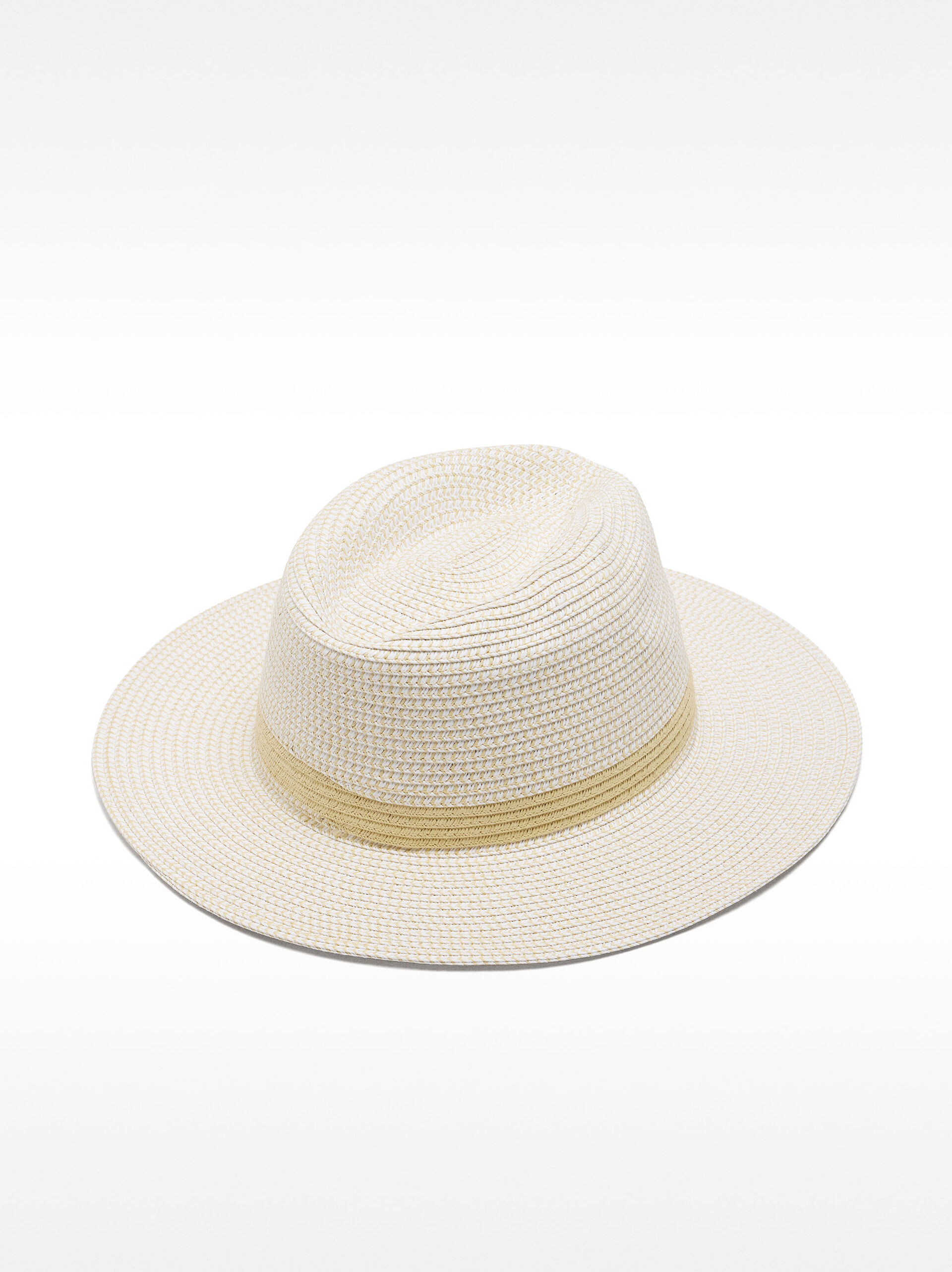 Straw-effect hat image number 2.0
