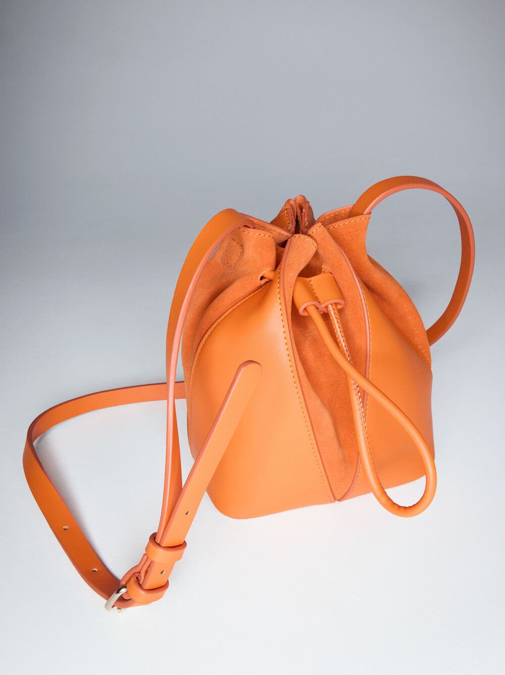 Bolso bombonera de piel S