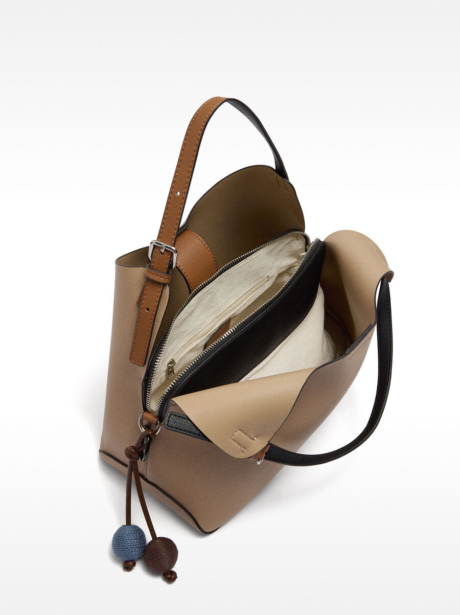 Handbag with strap