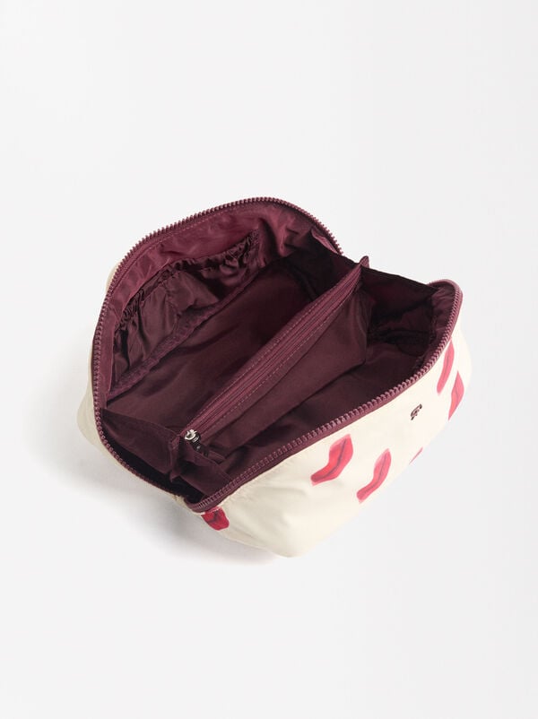 Printed nylon multi-purpose bag