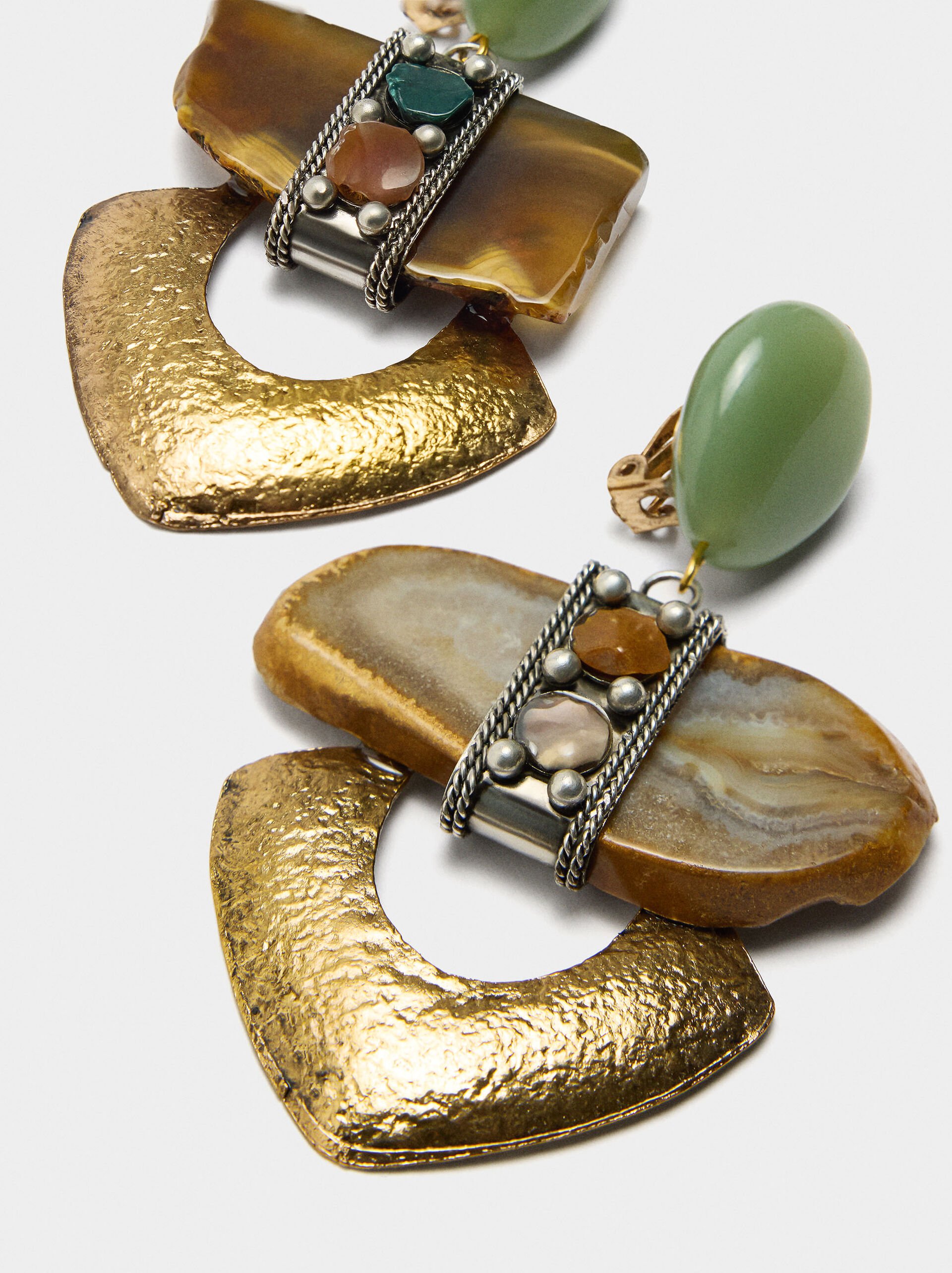Maxi geometric earrings image number 2.0