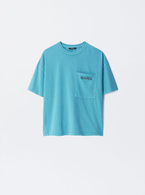 T-Shirt En Coton Personnalisable image number 0.0