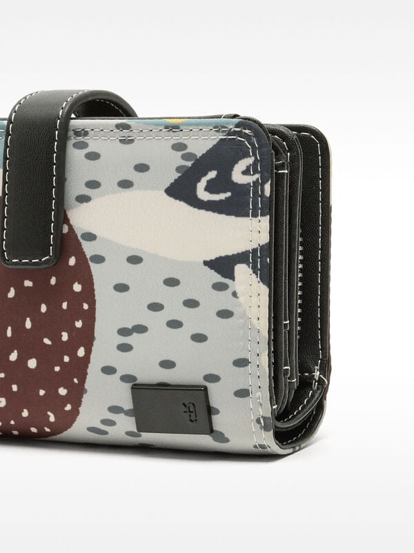 Printed nylon wallet