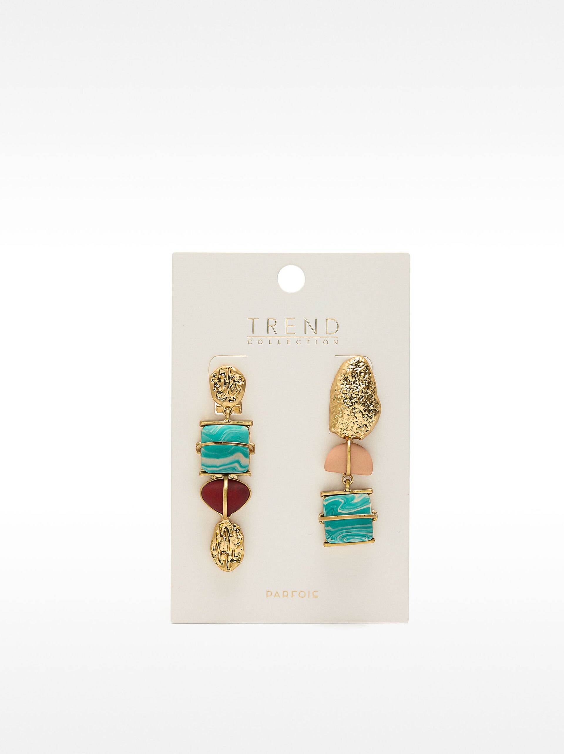 Pendientes maxi asimétricos image number 4.0