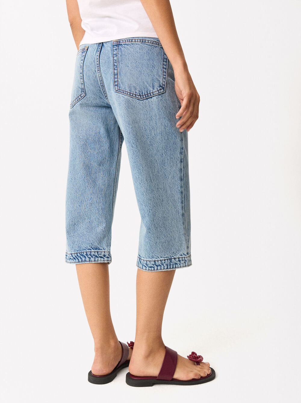 Jeans-Bermudashorts