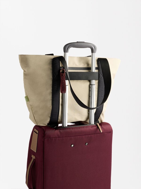 Nylon weekend bag