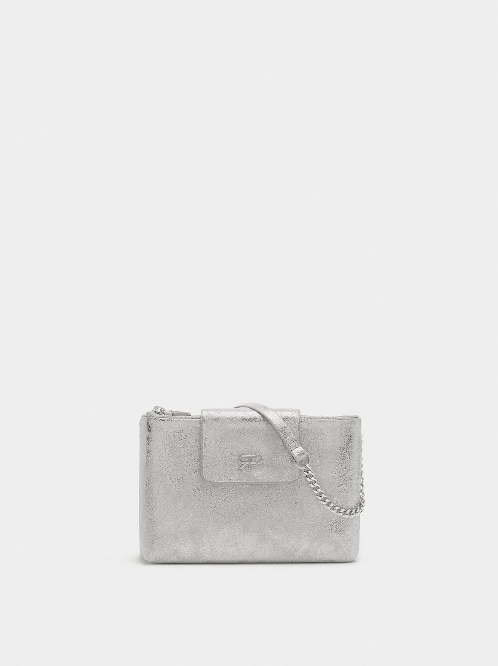 Bolso bandolera de metalizado