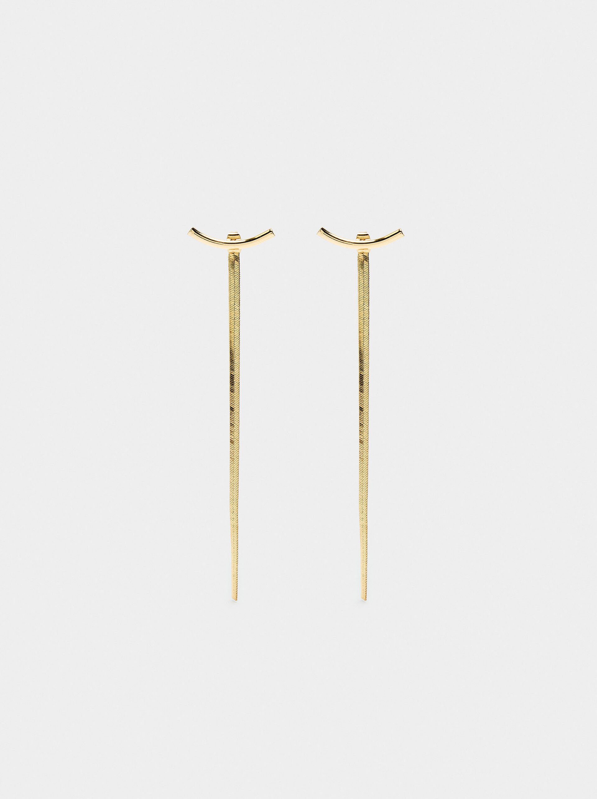 Long earjacket earrings with cascade effect image number 0.0