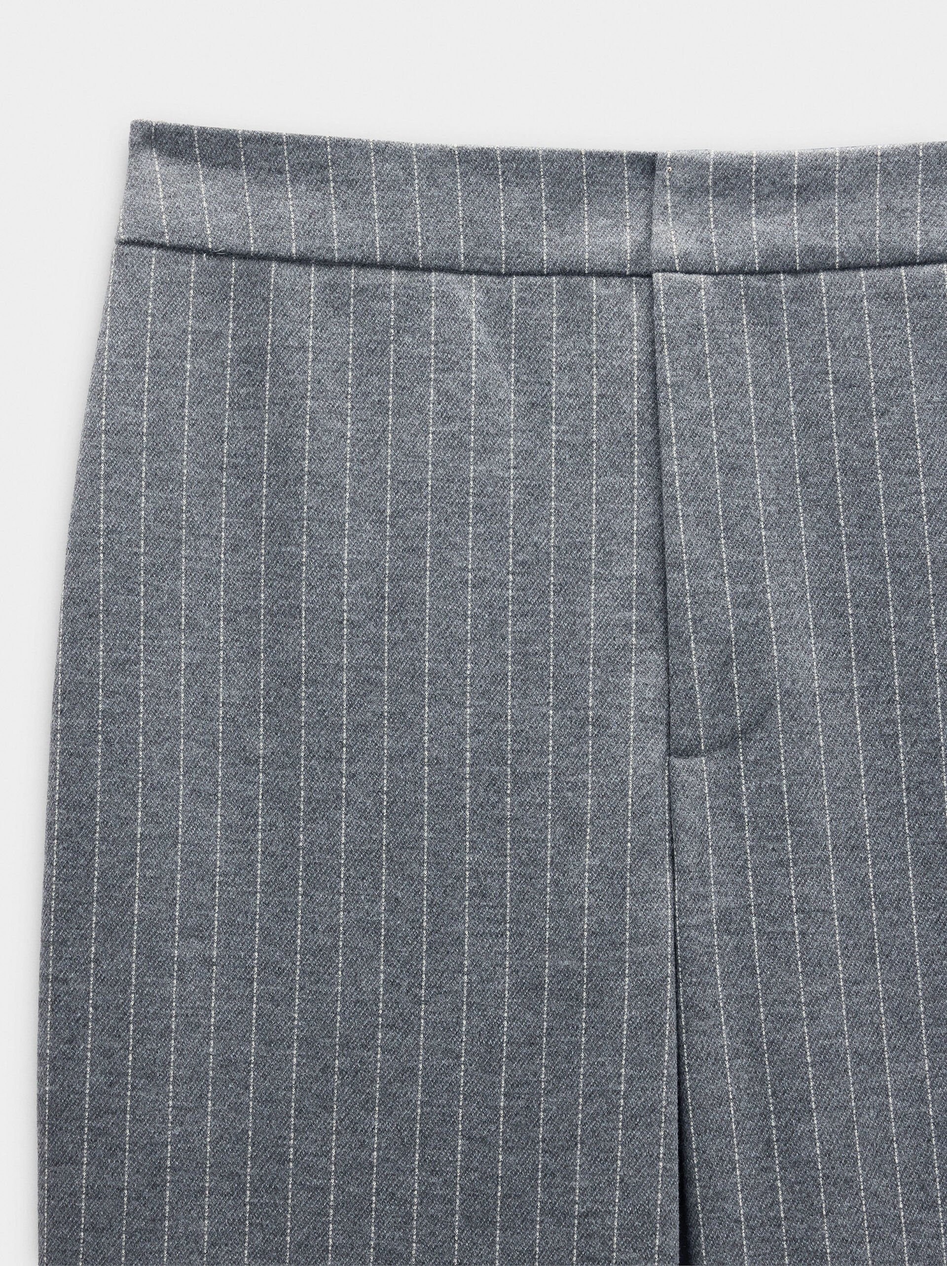 Trousers with pinstripe image number 6.0
