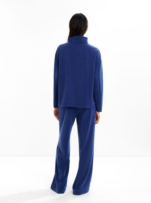 Pantalon fluide avec taille élastique