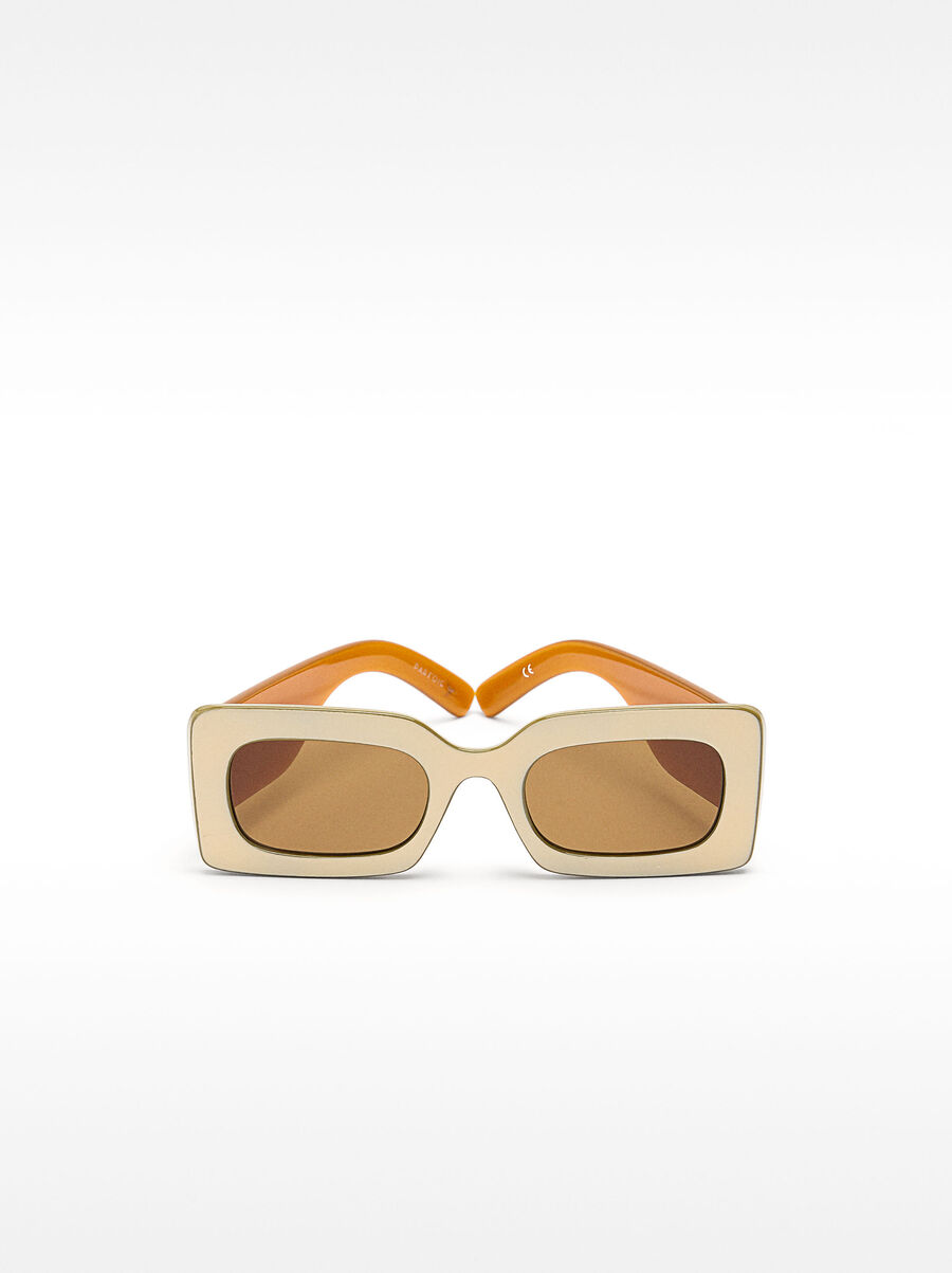Rectangular sunglasses