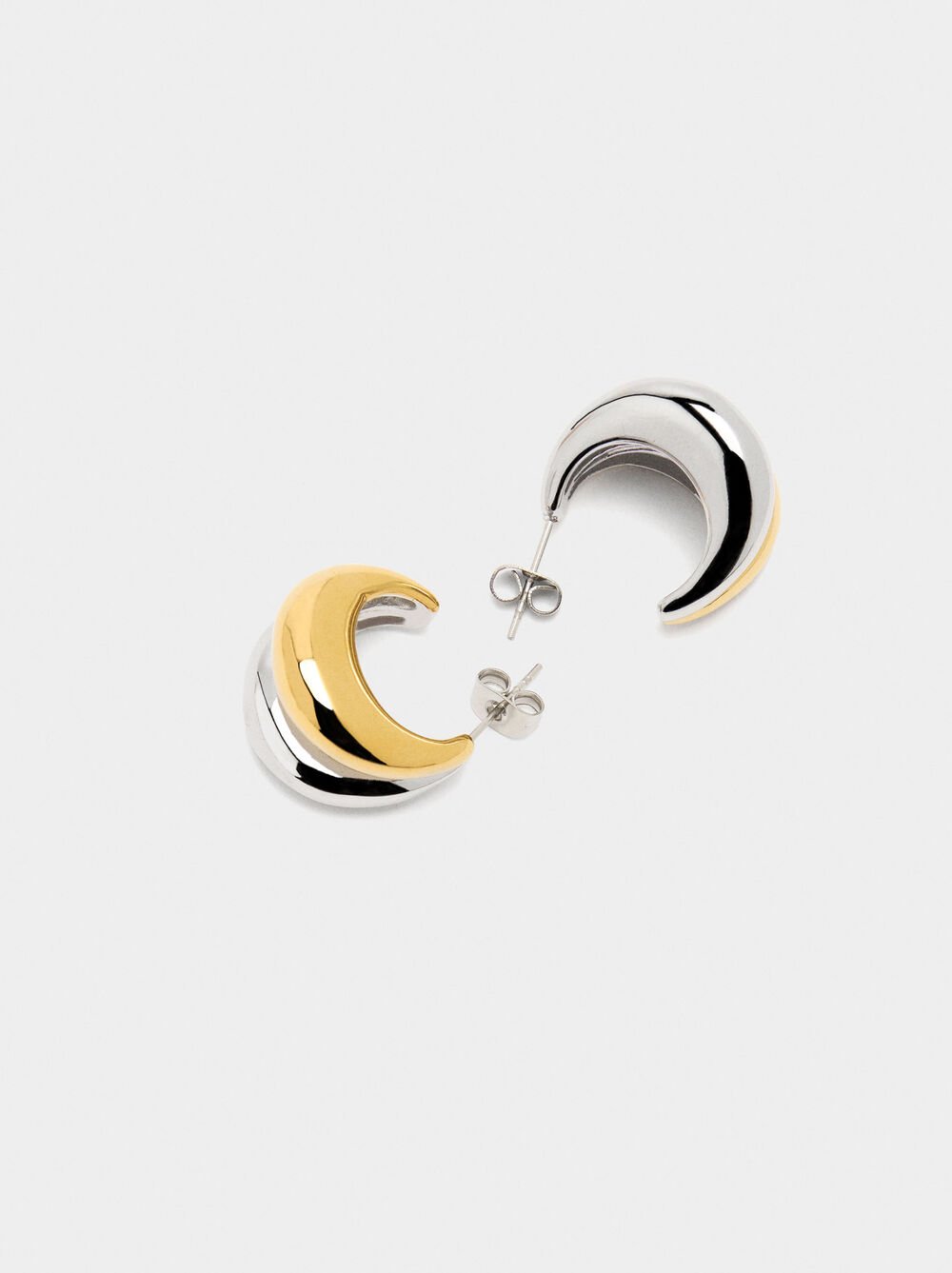 Aros bicolor - acero inoxidable