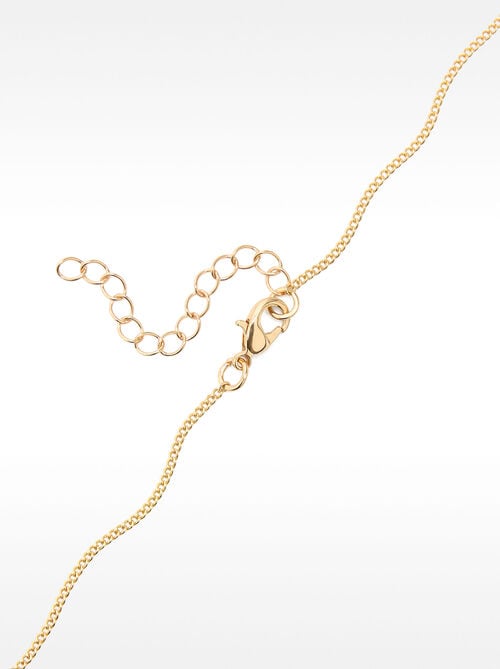 Collar corto con circonitas